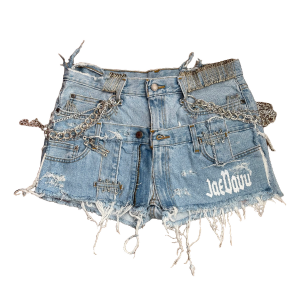 Signature Denim shorts